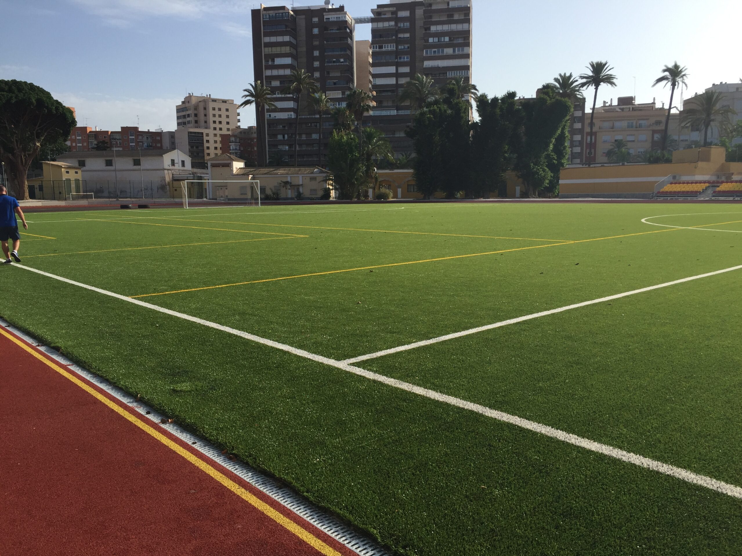 Complejo deportivo del Arsenal de Cartagena ejecutado por Jumabeda